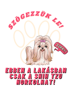 Csak a shih tzu horkolhat!